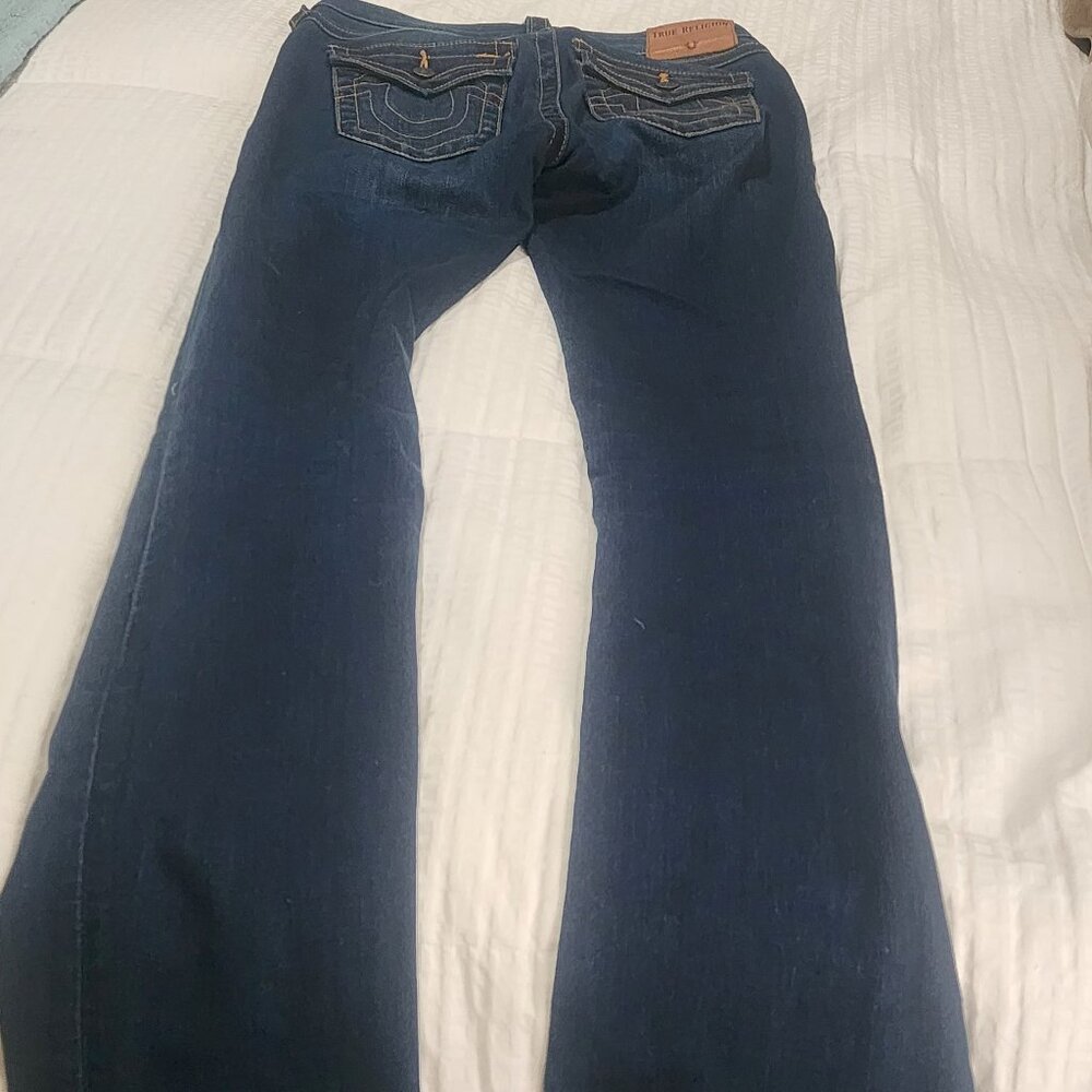 True Religion – Becca Mid Rise Bootcut Jeans Medium Rinse Jeans